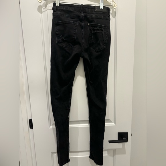 H&M - black skinny jeans size 28 - Picture 3 of 3